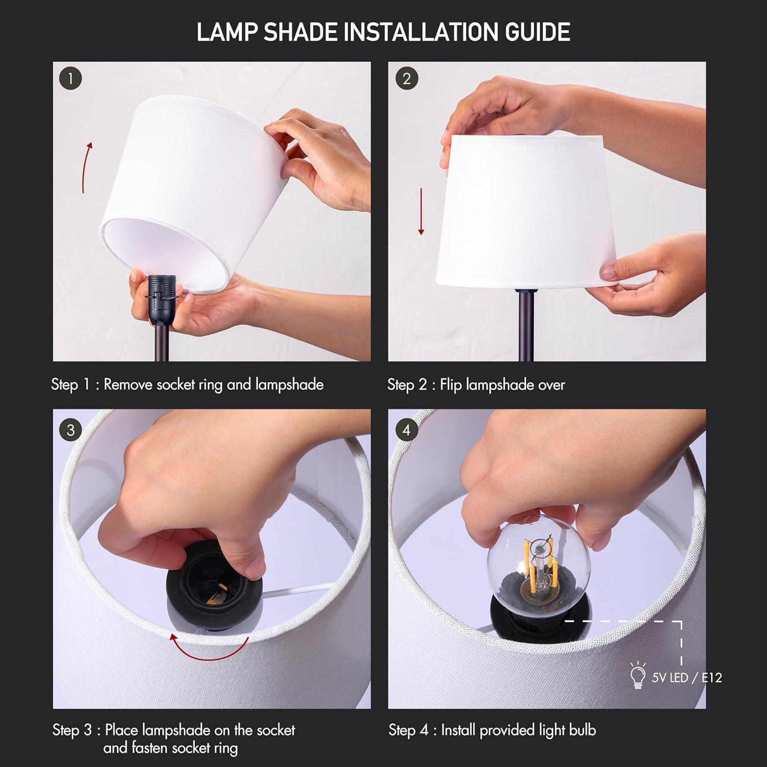 imageOBright Seraph  Cordless LED Table Lamp with Dimmer Builtin Rechargeable Battery 3Level Brightness Patio Table Lamp Bedside Night Lamp Ambient Light for Restaurant BlackOilRubbed Bronze