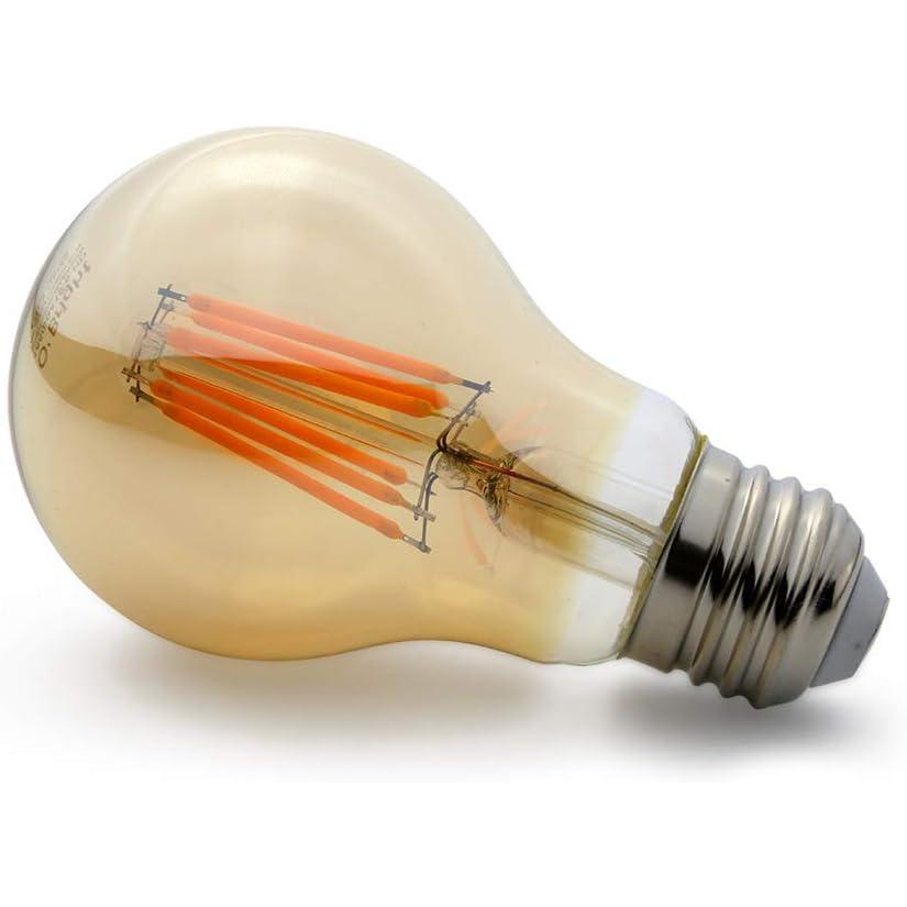 Light Bulbe Roop O’Bright Dimmable LED Edison Light Bulb, 6W, Dimmable, UL Listed, A19 ...