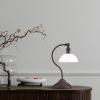 imageOBright Bankers  Cordless LED Table Lamp BatteryOperated Rechargeable 3Level Dimming Universal USBC Charging 180 Swivel Head Luxury Metal Shade Antique BrassOil Rubbed BronzeWhite Glass