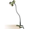 imageOBright LED Clip on Light for Bed HeadboardDesk Dimmable LED Desk Lamp with Metal Clamp 5W LED Flexible Gooseneck Adjustable Brightness for EyeCare Reading Vintage Design Camouflage