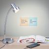 imageOBright Luxor  Dimmable LED Desk Lamp with Gooseneck BlackClip onAluminum