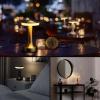 imageOBright Portable LED Table Lamp with Touch Sensor RGB Light Dimmable Rechargeable Battery Night Light for Kids Nursery Nightstand Lamp Bedside Lamp White MarbleGold