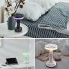 imageOBright Portable LED Table Lamp with Touch Sensor RGB Light Dimmable Rechargeable Battery Night Light for Kids Nursery Nightstand Lamp Bedside Lamp White MarbleXRGBWhite Marble