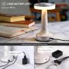 imageOBright Portable LED Table Lamp with Touch Sensor RGB Light Dimmable Rechargeable Battery Night Light for Kids Nursery Nightstand Lamp Bedside Lamp White MarbleXRGBWhite Marble