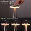 imageOBright Portable LED Table Lamp with Touch Sensor RGB Light Dimmable Rechargeable Battery Night Light for Kids Nursery Nightstand Lamp Bedside Lamp White MarbleSilver