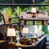 imageOBright Seraph Mini  Cordless LED Table Lamp with Dimmer Builtin Rechargeable Battery 3Level Brightness Patio Table Lamp Bedside Night Lamp Ambient Light for Restaurant Antique BrassAntique Brass
