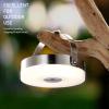 imageOBright Thurlow  Portable LED Lamp for Outdoor  Indoor Builtin Rechargeable Battery IP44 Water Resistant Travel Light Camping Lantern Patio Table Lamp Night Lamp Brushed NickelBrushed Nickel