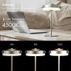 imageOBright Thurlow  Portable LED Lamp for Outdoor  Indoor Builtin Rechargeable Battery IP44 Water Resistant Travel Light Camping Lantern Patio Table Lamp Night Lamp Brushed NickelBrushed Nickel