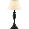 imageOBright Ember Cordless Table Lamp  Rechargeable Touch Dimmable Battery Operated E26 LED Bulb TypeC Fast Charging Portable Lamp for Bedroom Living Room Office BlackBlack