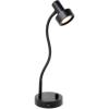 imageOBright Luxor  Dimmable LED Desk Lamp with Gooseneck BlackClip onBlack