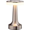 imageOBright Portable LED Table Lamp with Touch Sensor RGB Light Dimmable Rechargeable Battery Night Light for Kids Nursery Nightstand Lamp Bedside Lamp White MarbleSilver