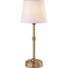 imageOBright Seraph  Cordless LED Table Lamp with Dimmer Builtin Rechargeable Battery 3Level Brightness Patio Table Lamp Bedside Night Lamp Ambient Light for Restaurant BlackAntique Brass