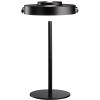 imageOBright Thurlow  Portable LED Lamp for Outdoor  Indoor Builtin Rechargeable Battery IP44 Water Resistant Travel Light Camping Lantern Patio Table Lamp Night Lamp Brushed NickelBlack