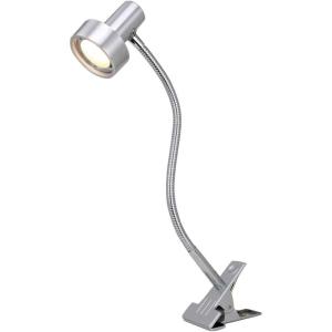 imageOBright Luxor  Dimmable LED Desk Lamp with Gooseneck BlackClip onAluminumClip on
