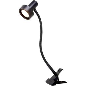 imageOBright Luxor  Dimmable LED Desk Lamp with Gooseneck BlackClip onBlackClip on