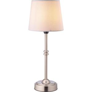 imageOBright Seraph  Cordless LED Table Lamp with Dimmer Builtin Rechargeable Battery 3Level Brightness Patio Table Lamp Bedside Night Lamp Ambient Light for Restaurant BlackBrushed Nickel