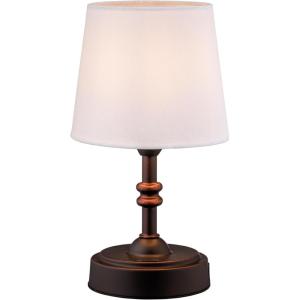 imageOBright Seraph Mini  Cordless LED Table Lamp with Dimmer Builtin Rechargeable Battery 3Level Brightness Patio Table Lamp Bedside Night Lamp Ambient Light for Restaurant Antique BrassOilRubbed Bronze