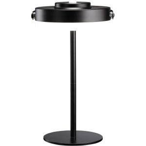 imageOBright Thurlow  Portable LED Lamp for Outdoor  Indoor Builtin Rechargeable Battery IP44 Water Resistant Travel Light Camping Lantern Patio Table Lamp Night Lamp Brushed NickelBlack