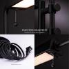 imageOBright Aurora LED Pharmacy Desk Lamp  Swing Arm Industrial Design for Reading Crafting Work10W LED Adjustable Height 185245 inches  Ideal for Living Room Bedside Office  BlackBlack