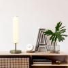 imageOBright Dimmable LED Cylinder Table Lamp BlackAntique Brass