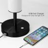 imageOBright Dimmable LED Cylinder Table Lamp BlackBlack
