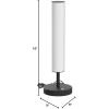 imageOBright Dimmable LED Cylinder Table Lamp BlackBlack
