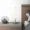 imageOBright Dimmable LED Cylinder Table Lamp BlackBrushed Nickel