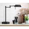 imageOBright LED Pharmacy Table Lamp Full Range Dimming 12W LED 360 Degree Swing Arms Desk Reading Craft Work Lamp ETL Tested Brushed NickelBlack