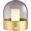 imageOBright Chiara  Cordless LED Table Lamp 3 Light Modes Rechargeable Battery Up to 12 Hours Flameless Candle Lamp for Restaurant Night Light for Kids Nursery Bedside Lamp Antique Gold