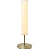 imageOBright Dimmable LED Cylinder Table Lamp BlackAntique Brass