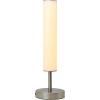 imageOBright Dimmable LED Cylinder Table Lamp BlackBrushed Nickel