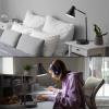 imageOBright Astrum  LED Desk Lamp with Dual USB Charging Ports 100 Metal 270 Degree Swivel Arms Soft White Light 3000K Bedside ampamp Home Office Table Lamp ETL Listed BlackBlack