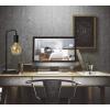imageOBright Astrum  LED Desk Lamp with Dual USB Charging Ports 100 Metal 270 Degree Swivel Arms Soft White Light 3000K Bedside ampamp Home Office Table Lamp ETL Listed BlackIndustrialBlack