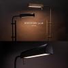 imageOBright Cedric Adjustable Pharmacy Floor Lamp  Industrial Design for Reading Crafting Work  10W LED Height 4561 inches  Ideal for Living Room Bedside Office  BlackBlack