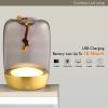 imageOBright Chandler  Cordless LED Table Lamp Antique Brass