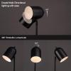 imageOBright Helios  Adjustable Tripod LED Floor Lamp Dimmable Swivel Head Perfect for Reading and Task Lighting BlackBlack