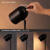 imageOBright Helios  Adjustable Tripod LED Floor Lamp Dimmable Swivel Head Perfect for Reading and Task Lighting BlackBlack