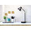 imageOBright LED Desk Lamp with USB Charging Port 100 Metal 270 Flexible Swivel Arms Soft White LED Reading Light 3000K BedsideOfficeTable Lamp ETL Listed WhiteMatte Black