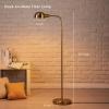 imageOBright Nova  Adjustable Floor Lamp with Flexible Gooseneck and Rotatable Shade E26 Socket 10Inch Base  Ideal for Reading Bedside Living Room Brushed NickelAntique Brass