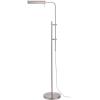 imageOBright Cedric Adjustable Pharmacy Floor Lamp  Industrial Design for Reading Crafting Work  10W LED Height 4561 inches  Ideal for Living Room Bedside Office  BlackBrushed Nickel