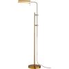 imageOBright Cedric Adjustable Pharmacy Floor Lamp  Industrial Design for Reading Crafting Work  10W LED Height 4561 inches  Ideal for Living Room Bedside Office  BlackAntique Brass Gold