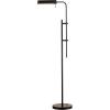 imageOBright Cedric Adjustable Pharmacy Floor Lamp  Industrial Design for Reading Crafting Work  10W LED Height 4561 inches  Ideal for Living Room Bedside Office  Antique Brass GoldBlack