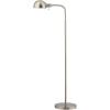 imageOBright Nova  Adjustable Floor Lamp with Flexible Gooseneck and Rotatable Shade E26 Socket 10Inch Base  Ideal for Reading Bedside Living Room Brushed NickelBrushed Nickel
