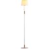imageOBright Velum  Classic Floor Lamp Elegant Linen Shade Pull Chain Switch Luxury Gold Handle Modern Minimalist Design  Perfect for Living Room Bedroom Office  BlackWhiteGold