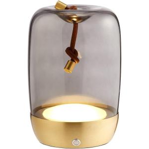 imageOBright Chandler  Cordless LED Table Lamp Antique Brass