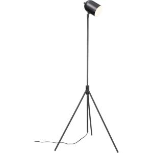 imageOBright Helios  Adjustable Tripod LED Floor Lamp Dimmable Swivel Head Perfect for Reading and Task Lighting BlackBlack