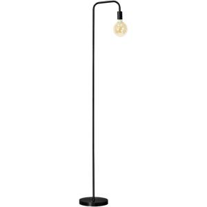 imageOBright Industrial Floor Lamp for Living Room 100 Metal Lamp UL Certified E26 Socket Minimalist Design for Decorative Lighting Stand Lamp for BedroomOfficeDorm ETL Listed BlackBlack