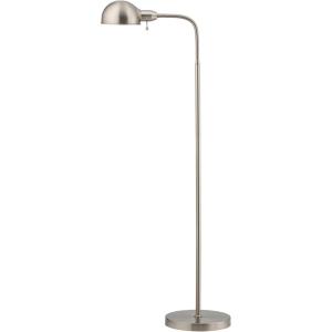 imageOBright Nova  Adjustable Floor Lamp with Flexible Gooseneck and Rotatable Shade E26 Socket 10Inch Base  Ideal for Reading Bedside Living Room Brushed NickelBrushed Nickel