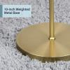 imageOBright Industrial Floor Lamp for Living Room Metal Lamp E26 Socket 70 Inches Minimalist Design for Decorative Lighting Stand Lamp for Bedroom Office Dorm GoldGold