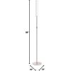 imageOBright LED Cylinder Floor Lamp with Remote Control Full Range Dimming Adjustable Color Temperature 3000K6000K Minimalist Standing Lamps for Living Room Bedrooms and Office Brushed NickelBrushed Nickel Remote Control